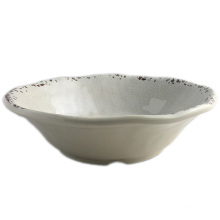 Melamine Salad Bowl with Crack Effect